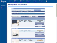 Tablet Screenshot of hotell.praginfo.com